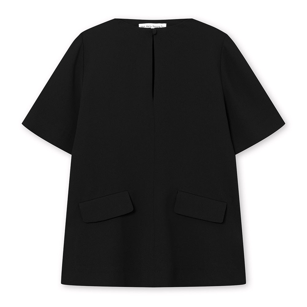 Betty blouse crepe georgette black