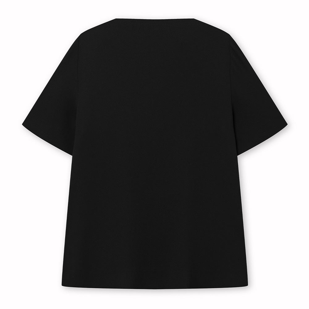 Betty blouse crepe georgette black