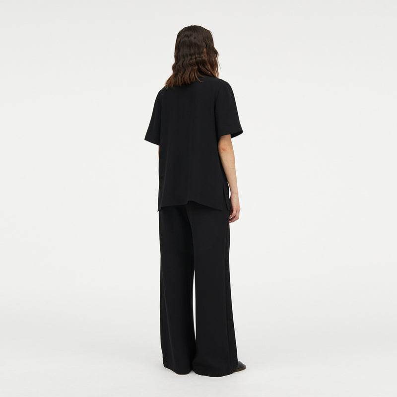 Betty blouse crepe georgette black