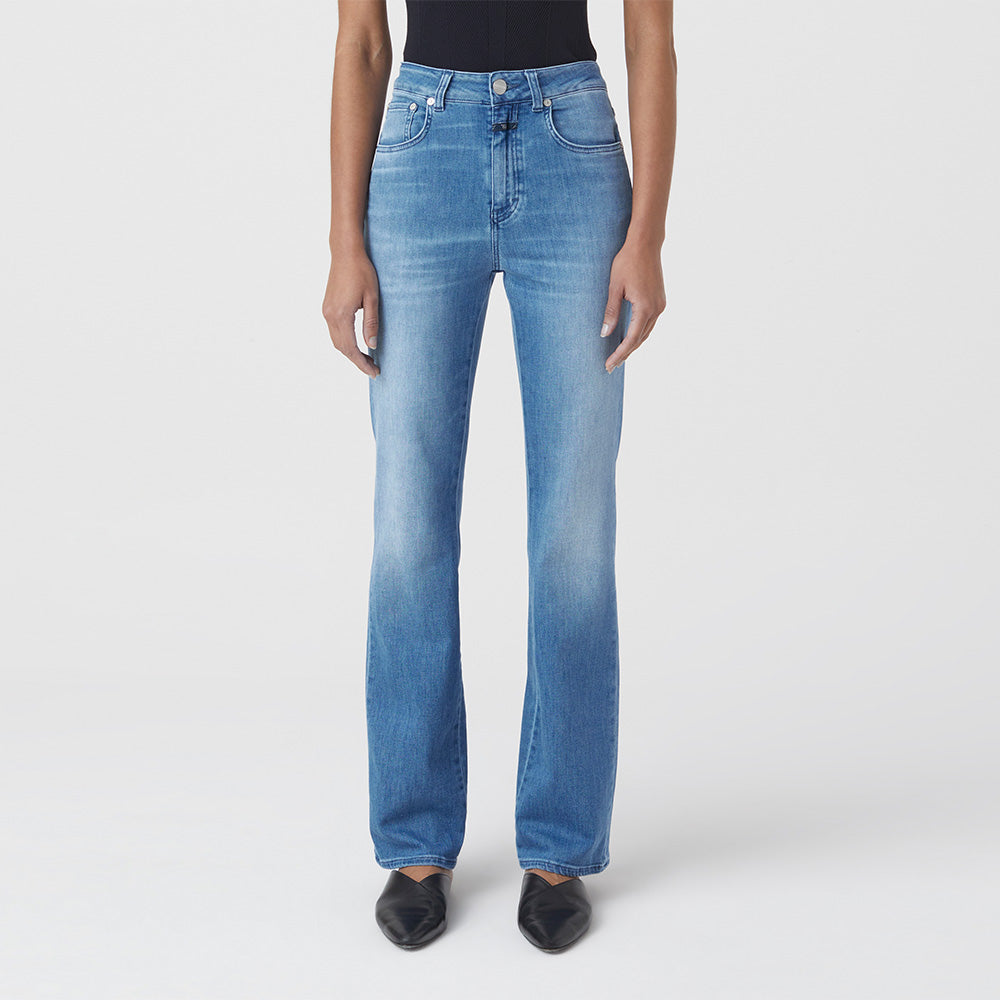 Style name Leaf jeans mid blue