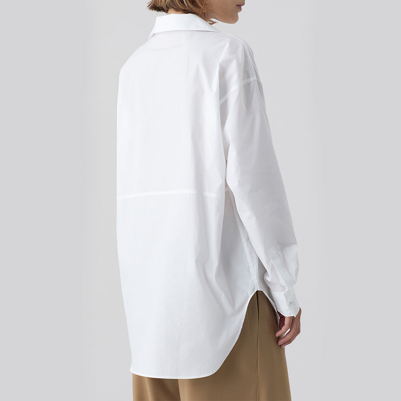 Ocersized tunika shirt white