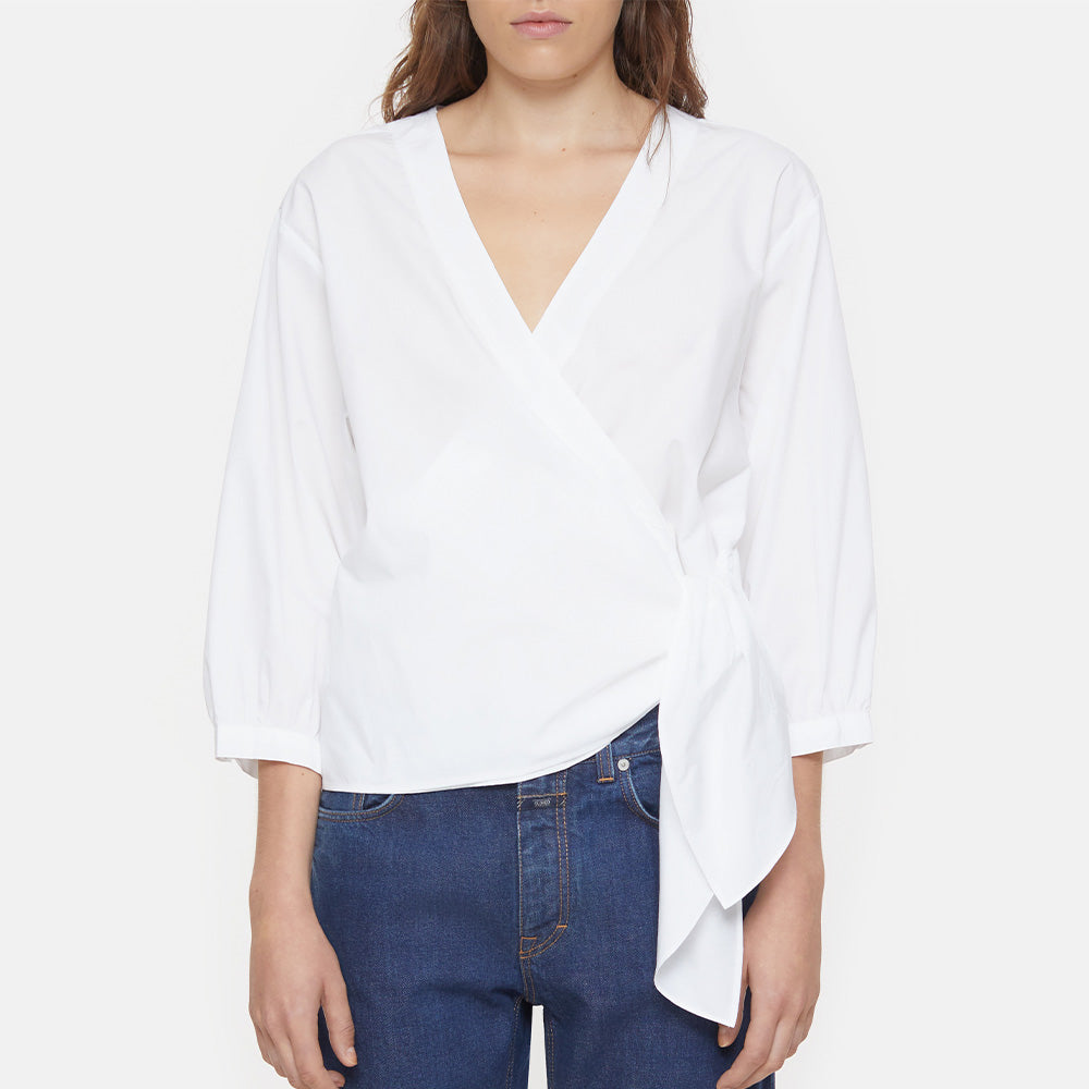 Wraped shirt white