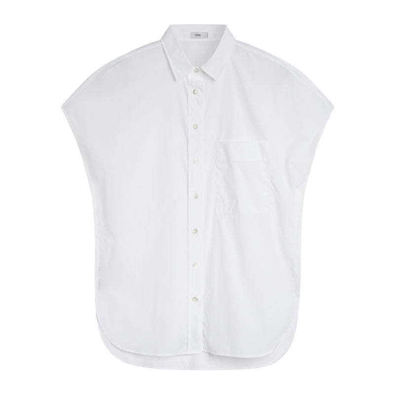 Sleeveless shirt white