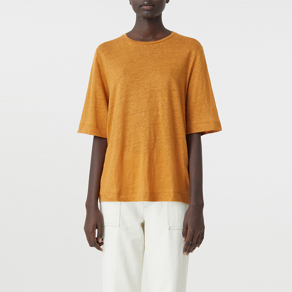 Wide sleeve t-shirt ginger