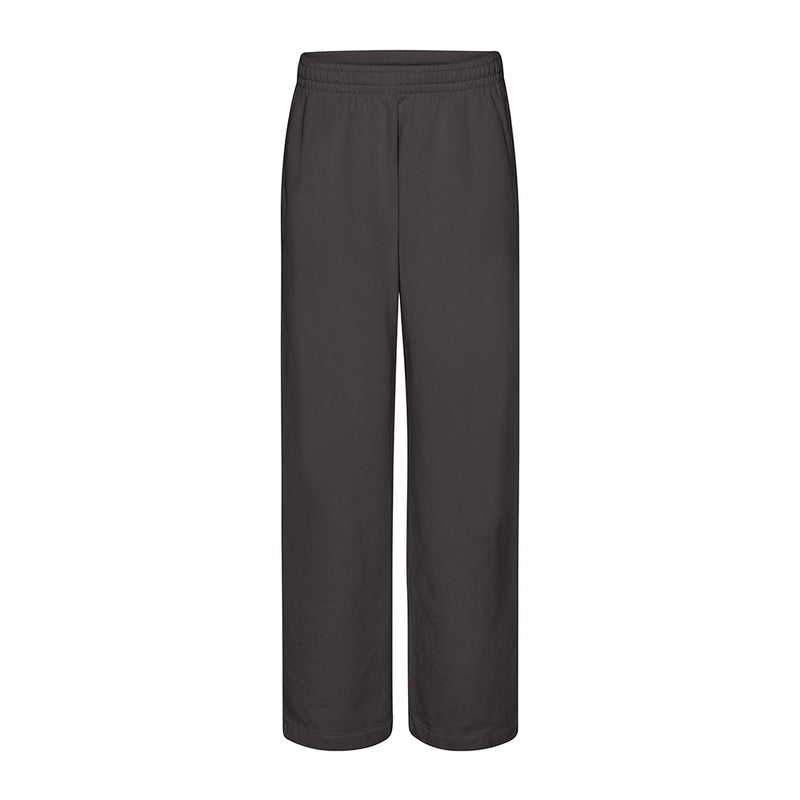 Organic straight leg sweatpants lava grey