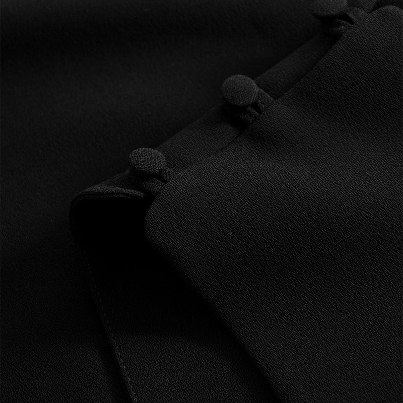 Tilia top crepe georgette black