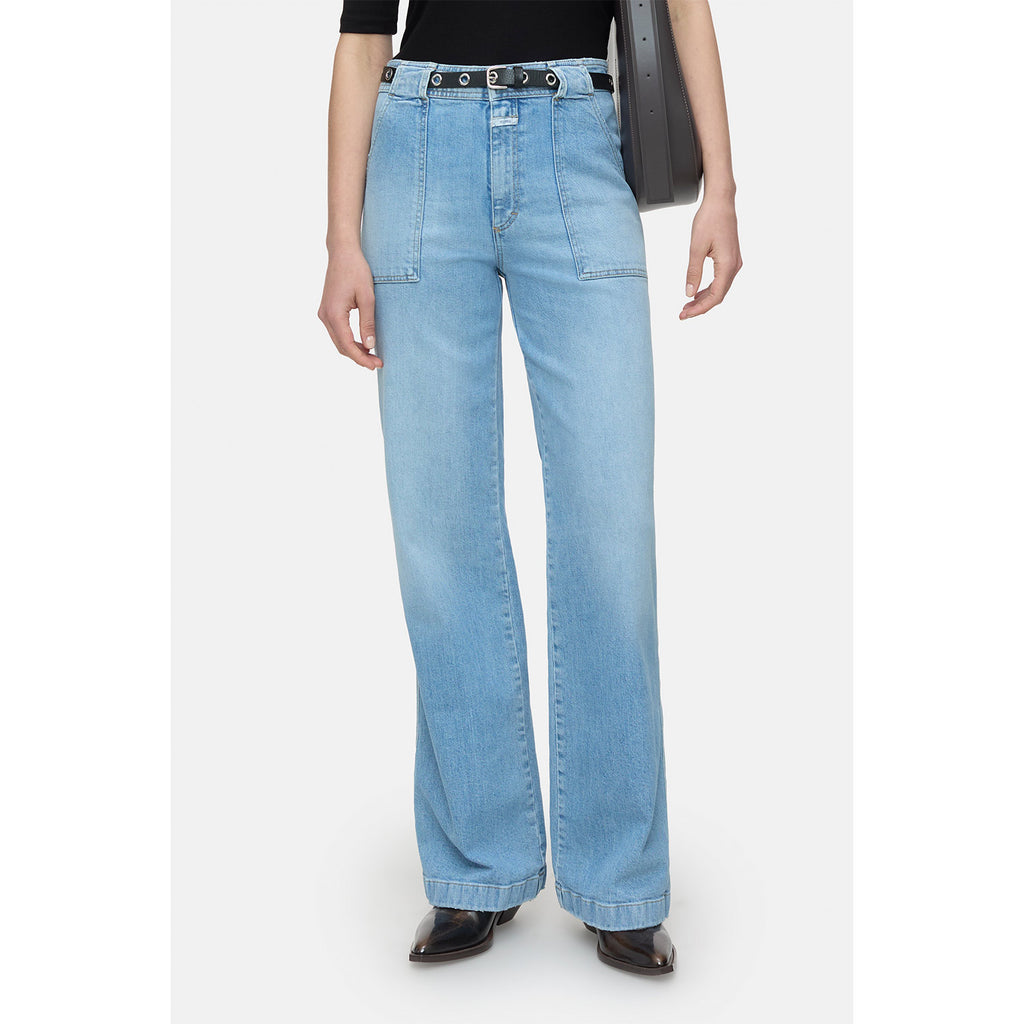Aria jeans lys blå