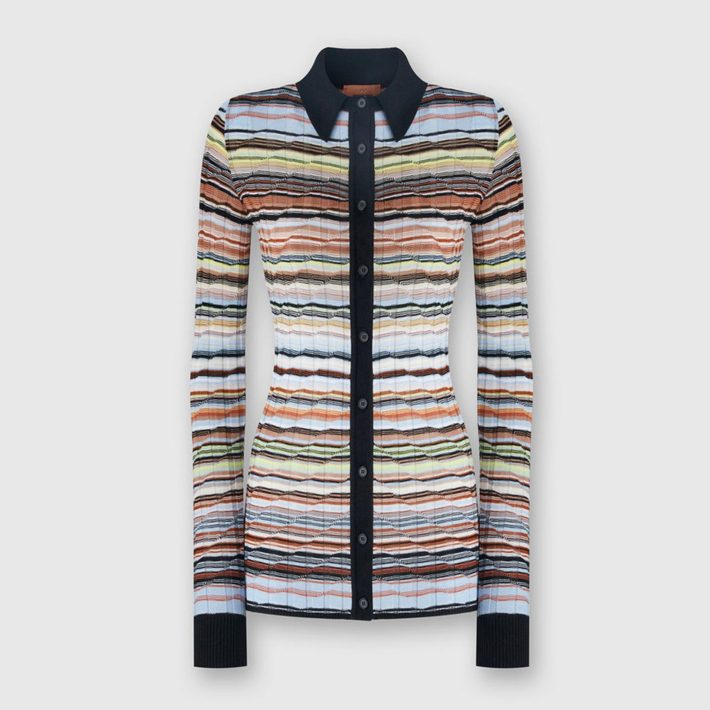 contrasting shirt blouse multicolor