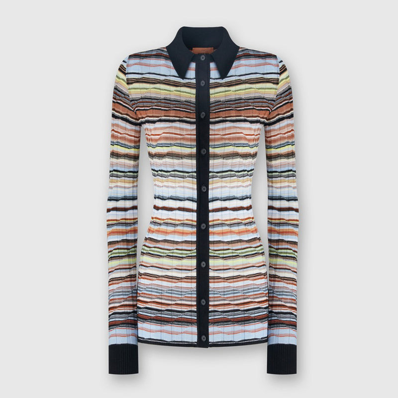 contrasting shirt blouse multicolor