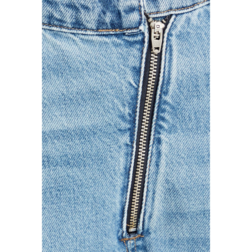 Le Jane Cropped angled zipper rhode