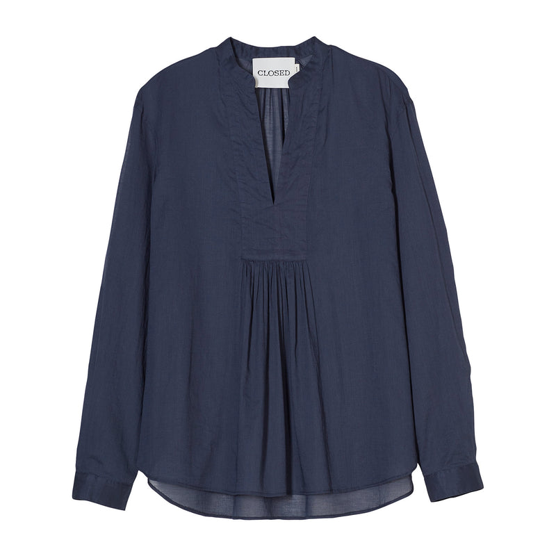 Long sleeve blouse space blue