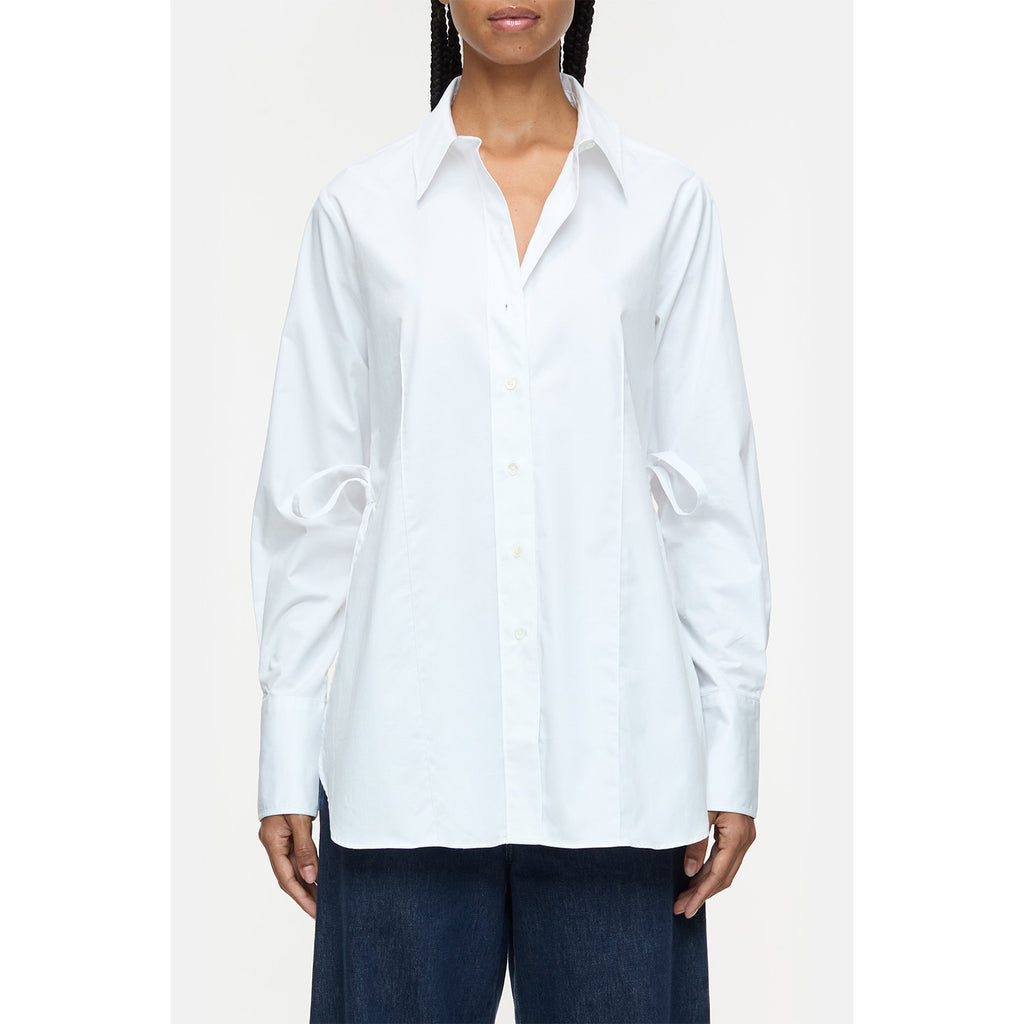 shirt with bows white