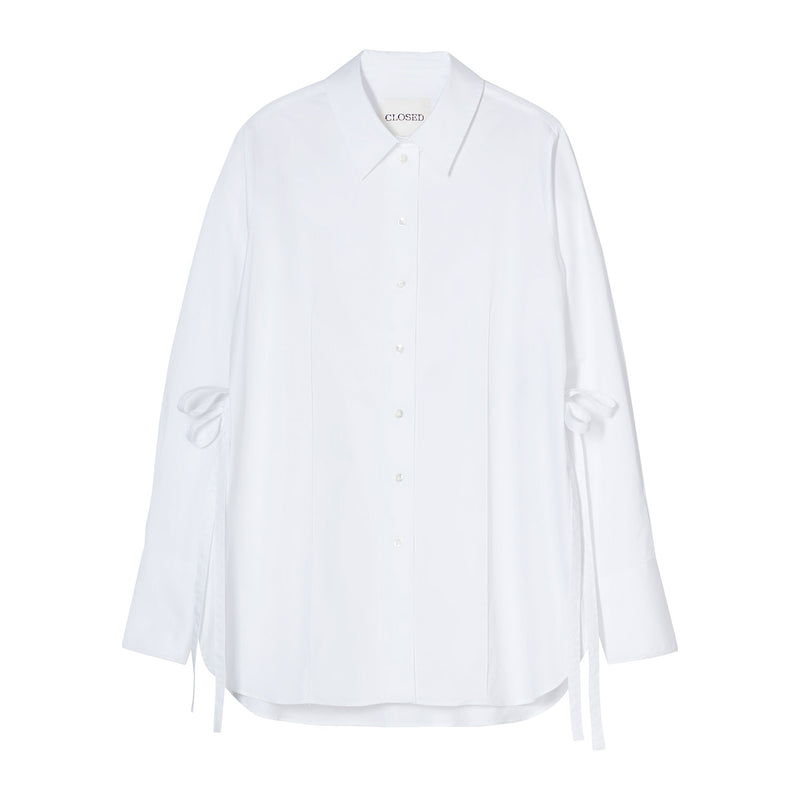 shirt with bows white