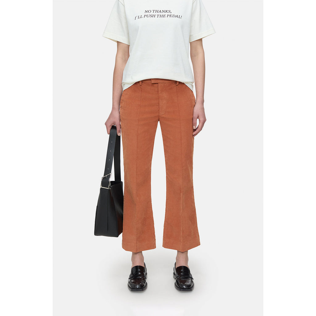 Wharton pants corduroy terracotta