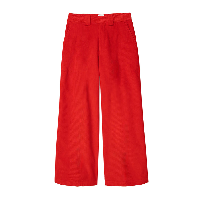 Wystan pants corduroy bright red