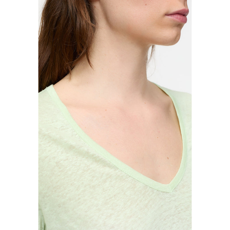 V-neck t-shirt limonetta