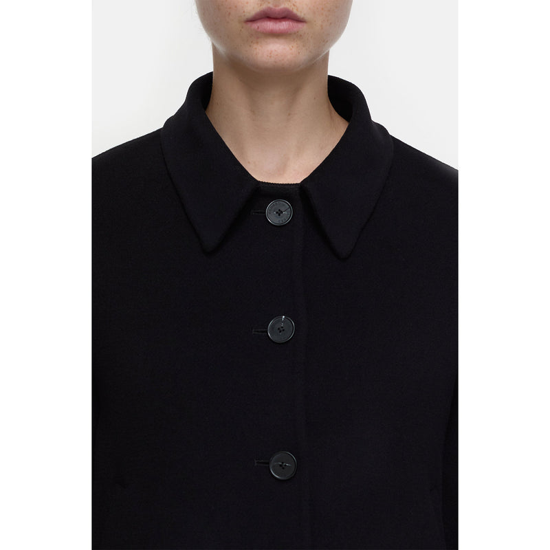 Cropped jacket black