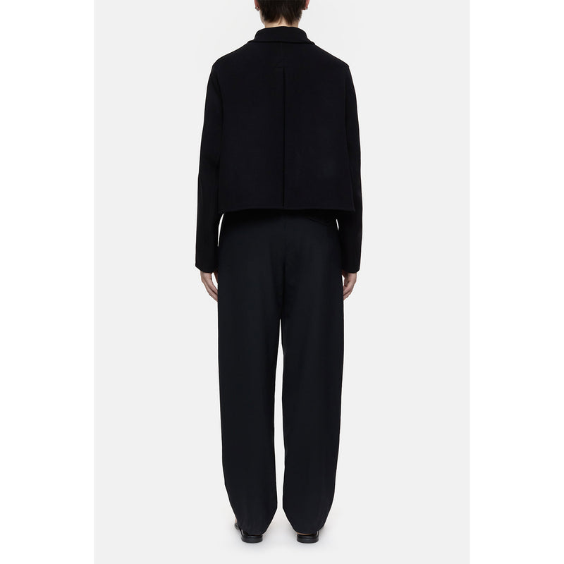 Cropped jacket black