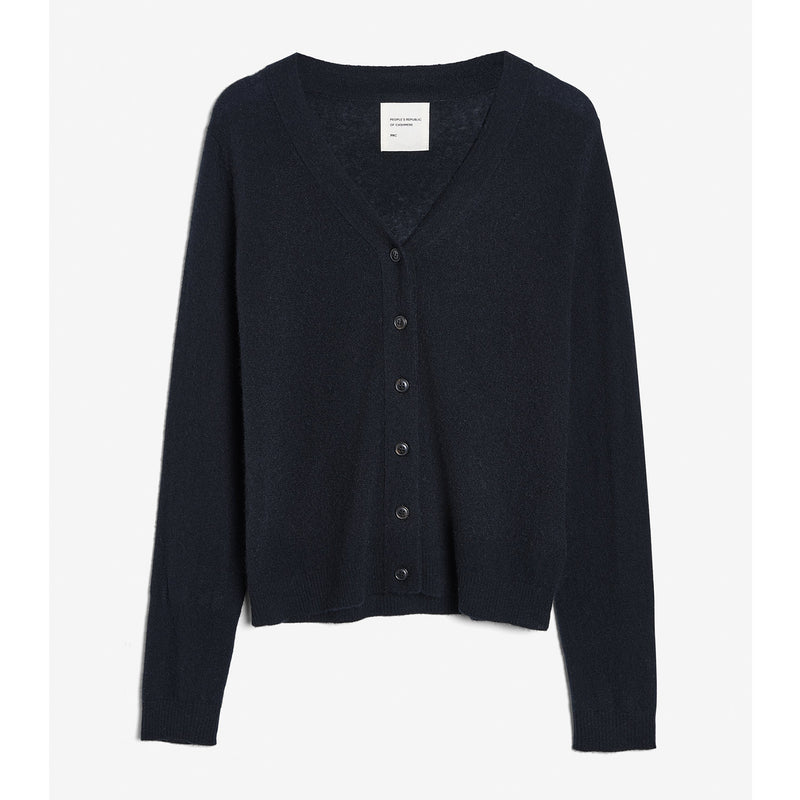 Air V-cardigan black