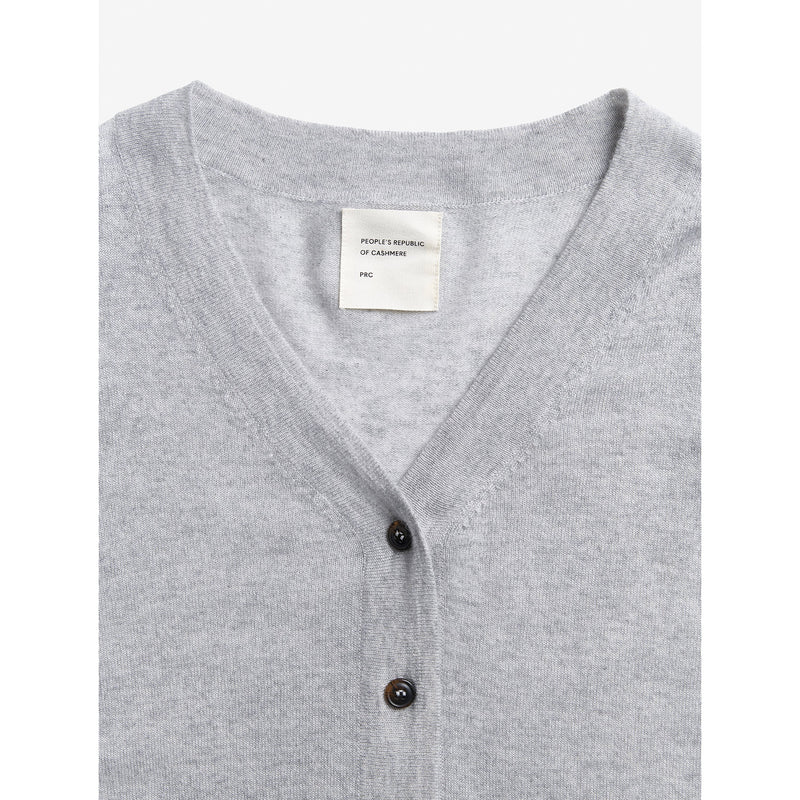 Air V-cardigan grey