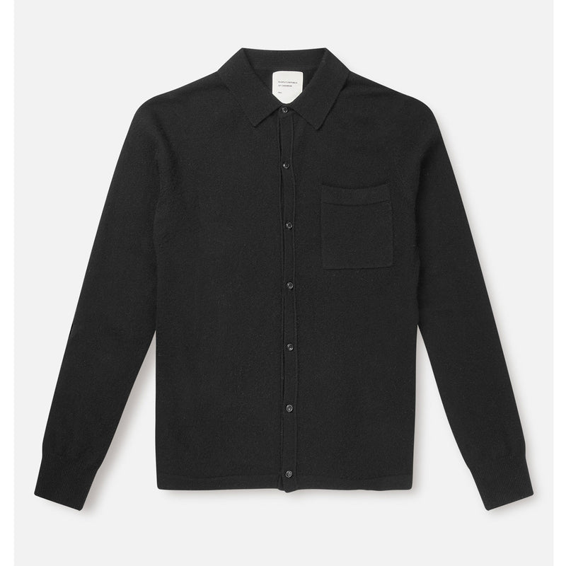 Original button down polo black