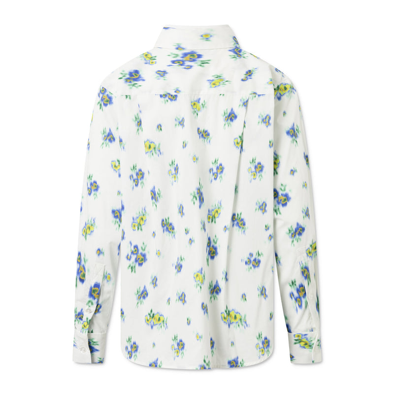 Eleanor shirt ikast fleur blue