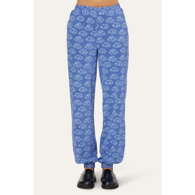 Flora pants blue clouds