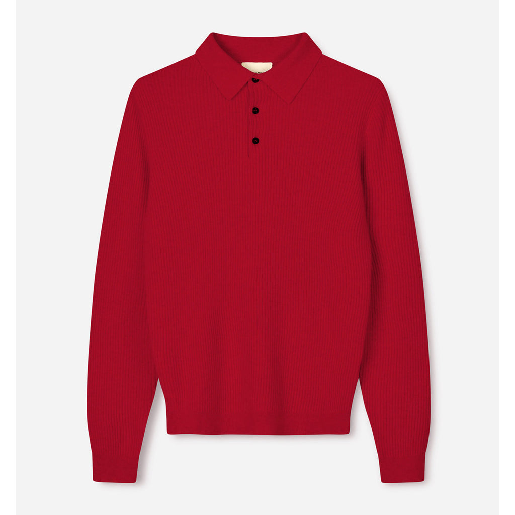 Original rib polo red