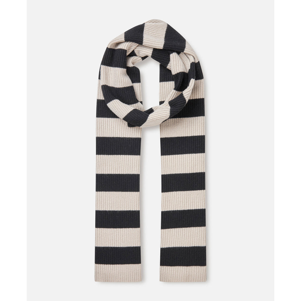 Original Rib Scarf Thick Stripe