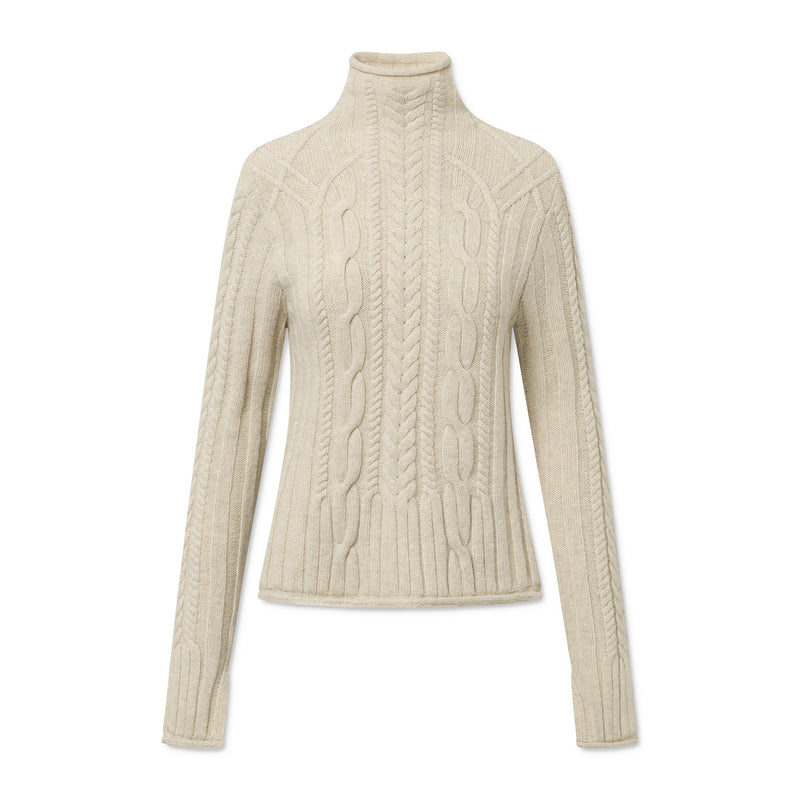 Della turtleneck oatmeal