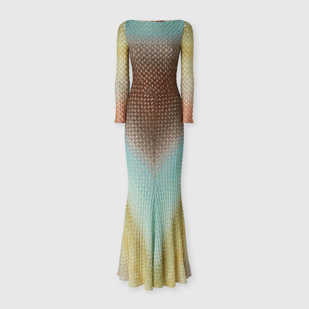 Mermaid dress multicolor
