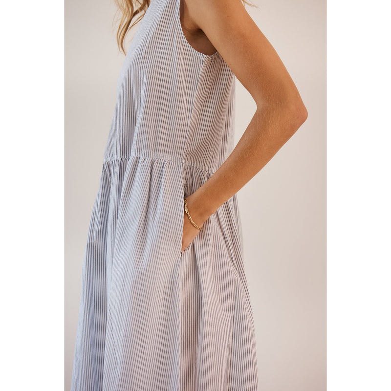 Noelle dress navy rain