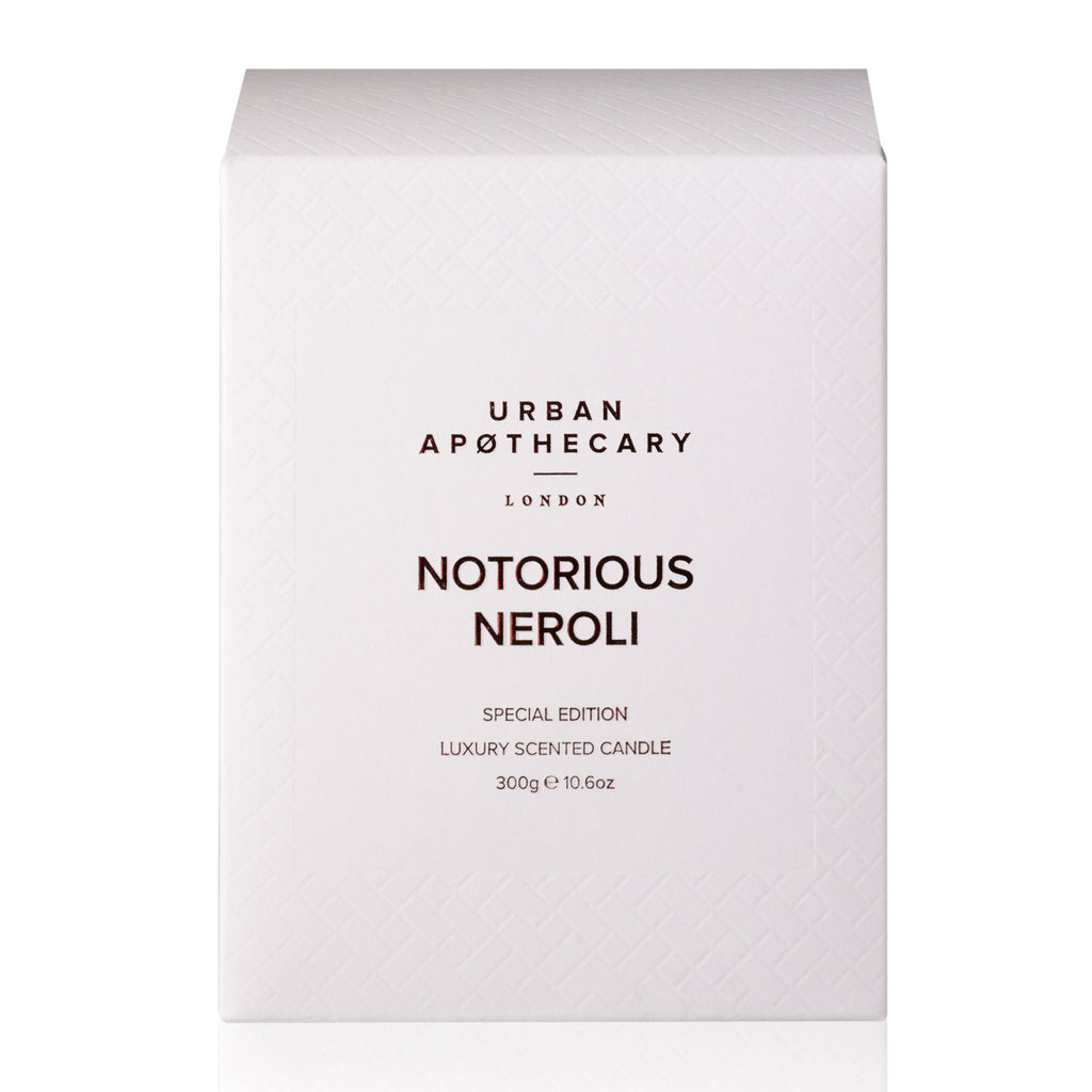 Notorious Neroli luxury candle 300g