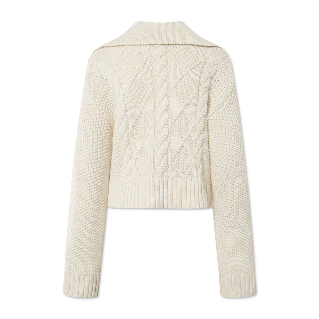 Samuel knit egret